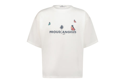 Proud Angeles Logo with Butterflies T-Shirt