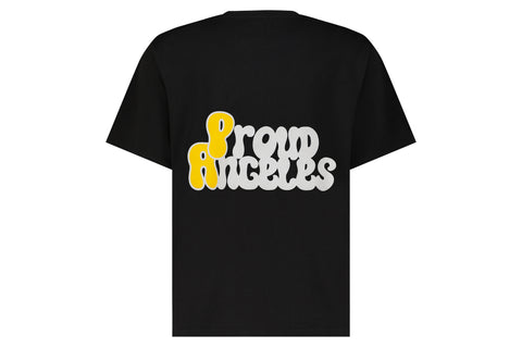 Black w/ Yellow Letter Tee